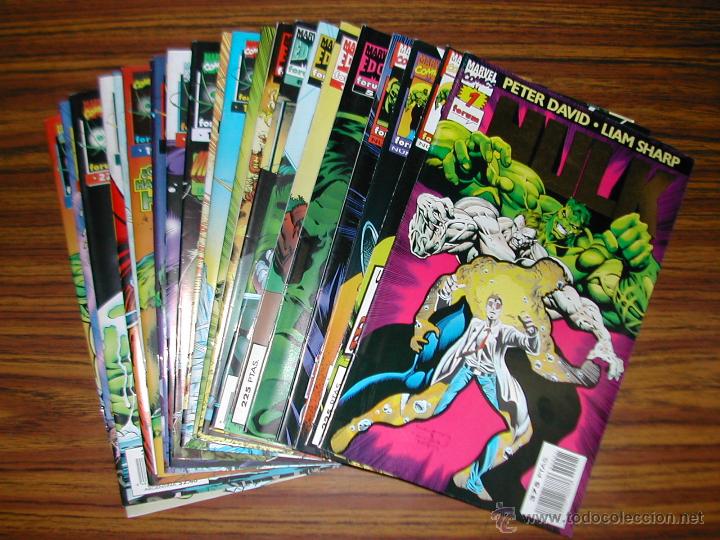 C&oacute;mics: LOTE COMPLETO. HULK. PETER DAVID LIAM SHARP. MARVEL COMICS. 24 NUMEROS. C9172. - Foto 1