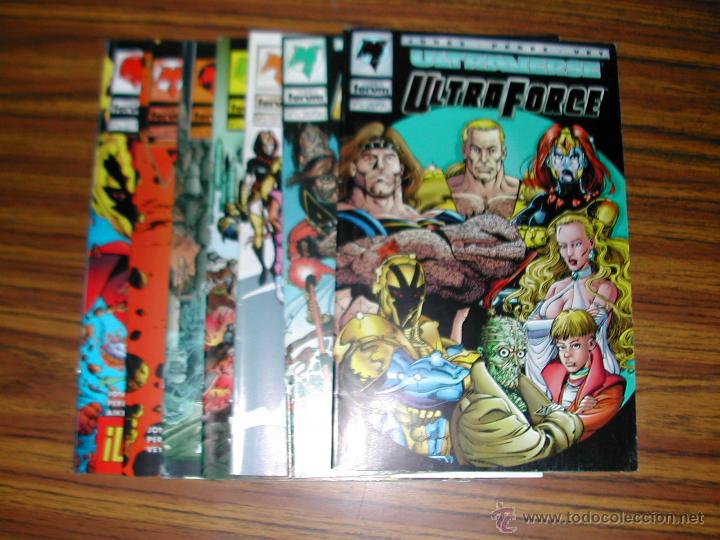 Fumetti: LOTE COMPLETO. ULTRAVERSE. ULTRAFORCE. FORUM COMICS. 7 N&Uacute;MEROS. C9210.