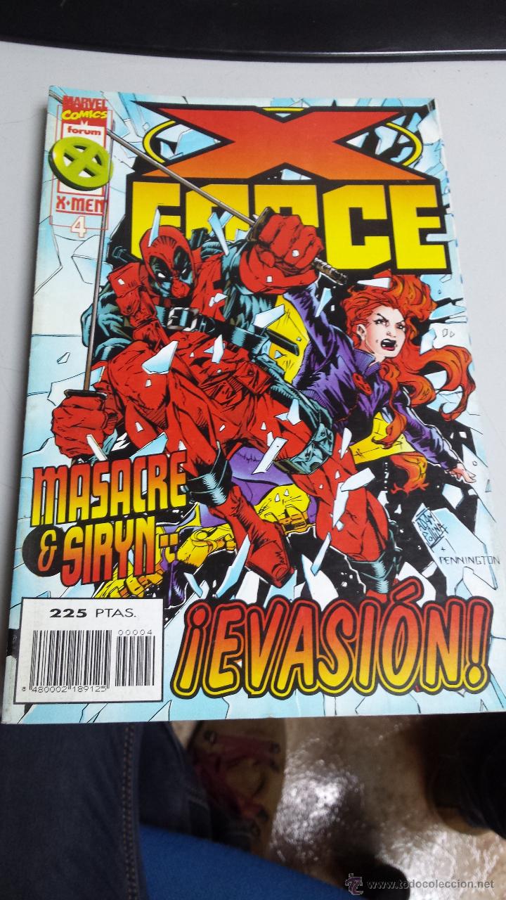 C&oacute;mics: X-FORCE VOL 2 N&ordm; 4 / MARVEL - FORUM - Foto 1