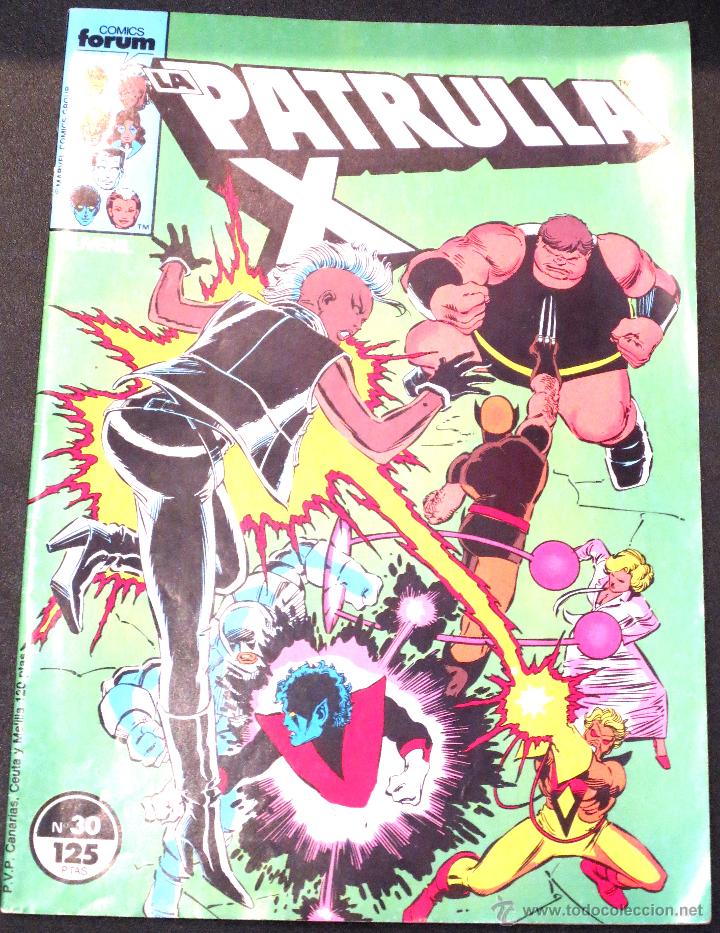 C&oacute;mics: PATRULLA X N&ordm; 30 FORUM A&Ntilde;O 1986 - Foto 1