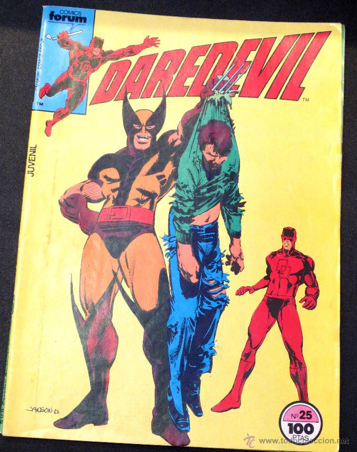 C&oacute;mics: DAREDEVIL N&ordm; 25 FORUM A&Ntilde;O 1985 - Foto 1