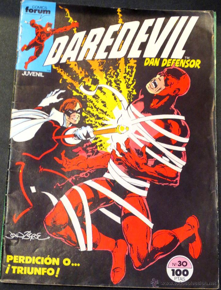 C&oacute;mics: DAREDEVIL N&ordm; 30 FORUM A&Ntilde;O 1985 - Foto 1
