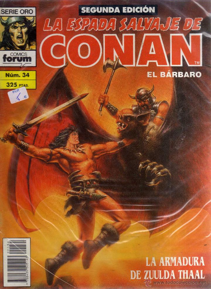 C&oacute;mics: La Espada salvaje de Conan N&ordm; 34 Forum - CJ117 - Foto 1