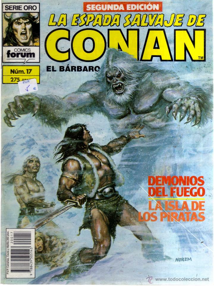 C&oacute;mics: La Espada salvaje de Conan N&ordm; 17 Forum - CJ117 - Foto 1