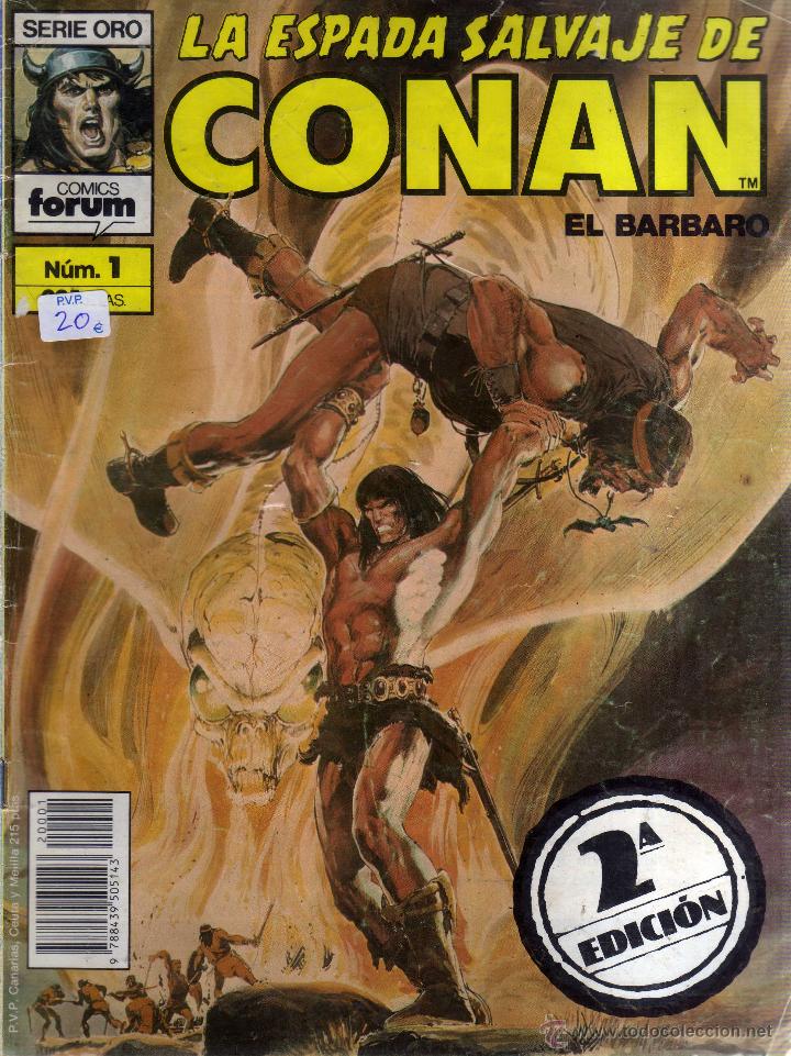 C&oacute;mics: La Espada salvaje de Conan N&ordm; 1 Forum - CJ119 - Foto 1
