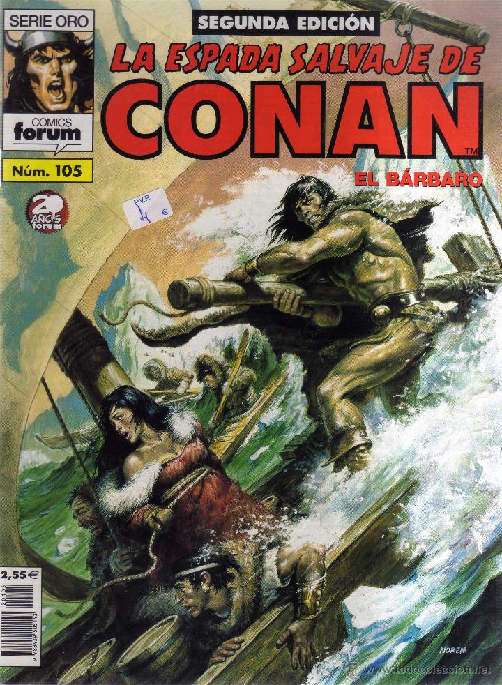 C&oacute;mics: La Espada salvaje de Conan N&ordm; 105 Forum - CJ119 - Foto 1