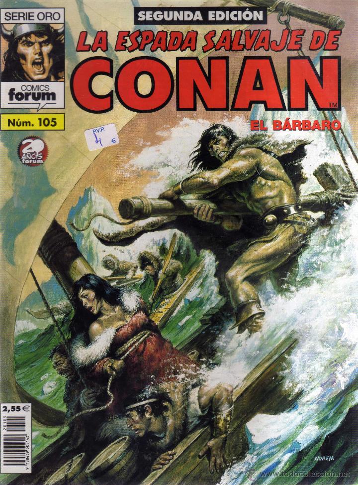 C&oacute;mics: La Espada salvaje de Conan N&ordm; 105 Forum - CJ119 - Foto 1
