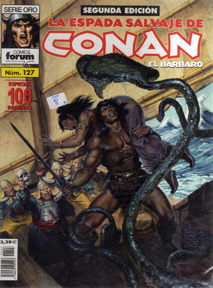 C&oacute;mics: La Espada salvaje de Conan N&ordm; 127 Forum - CJ119 - Foto 1
