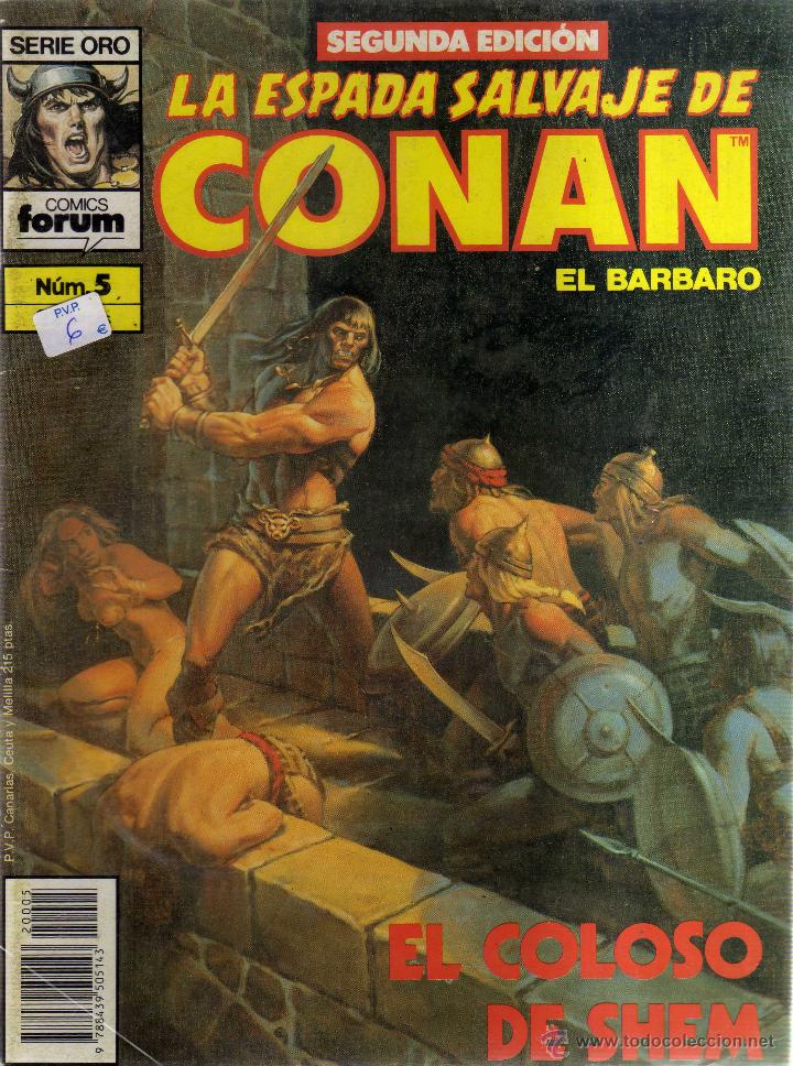 C&oacute;mics: La Espada salvaje de Conan N&ordm; 5 Forum - CJ119 - Foto 1