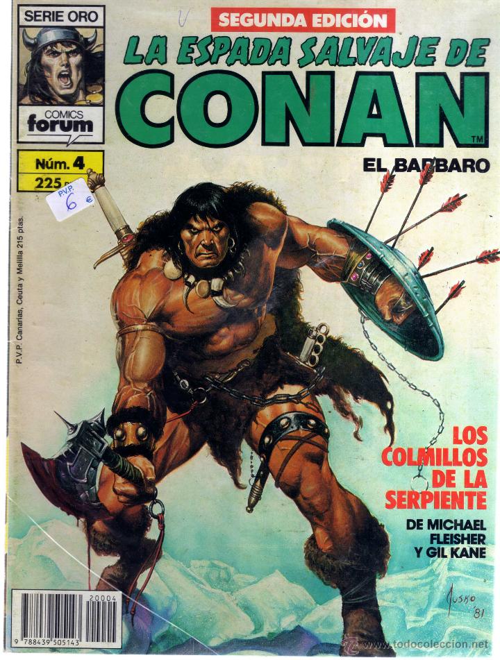 C&oacute;mics: La Espada salvaje de Conan N&ordm; 4 Forum - CJ119 - Foto 1