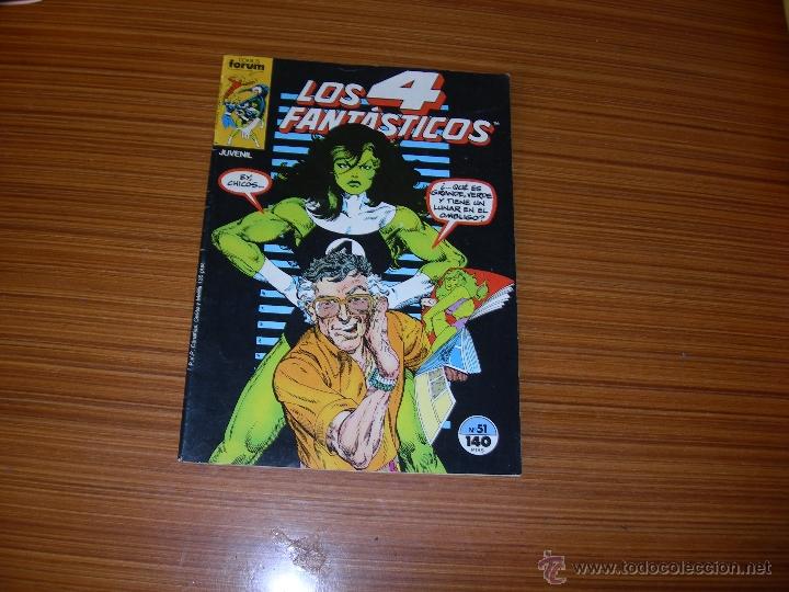 C&oacute;mics: LOS 4 FANTASTICOS  N&ordm; 51 DE FORUM - Foto 1