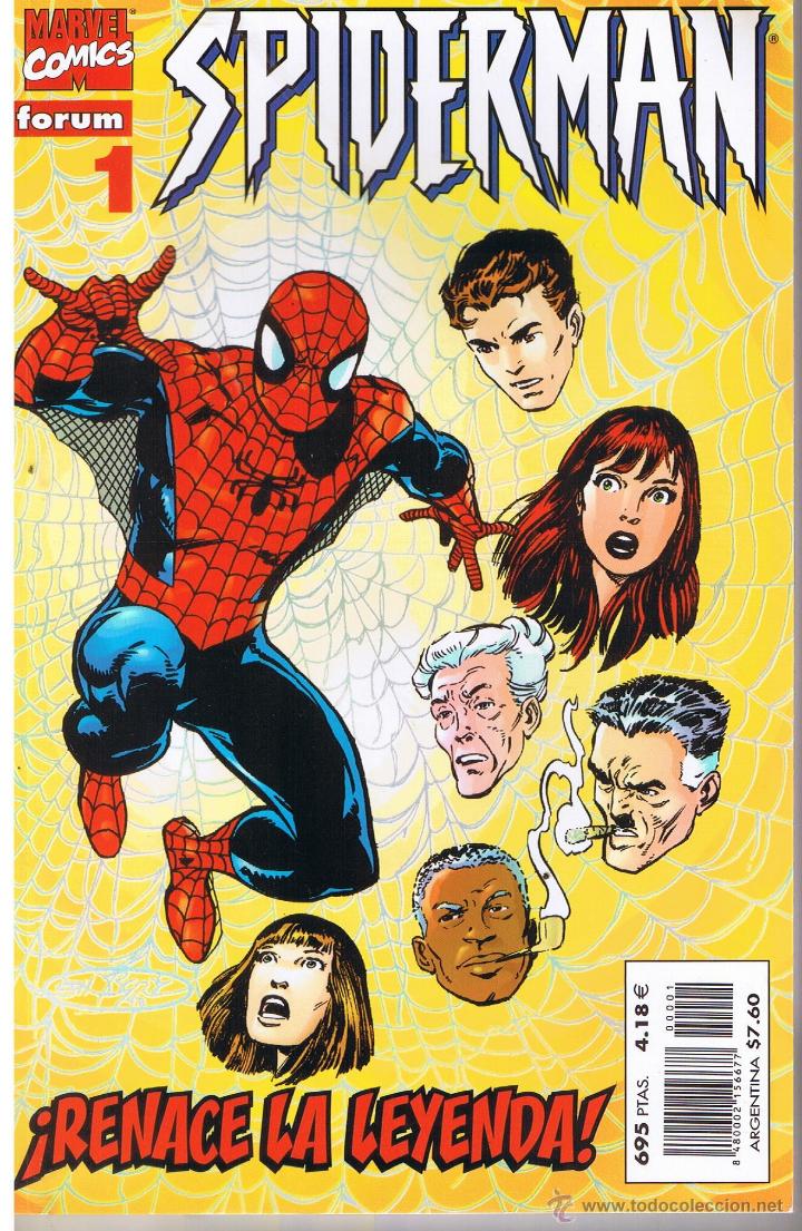 C&oacute;mics: SPIDERMAN. NUMERO 1. &iexcl;RENACE LA LEYENDA! FORUM - Foto 1