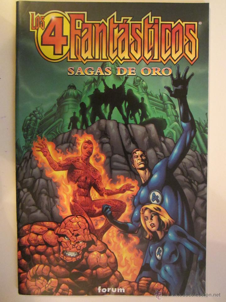 C&oacute;mics: LOS 4 FANTASTICOS SAGAS DE ORO - Foto 1