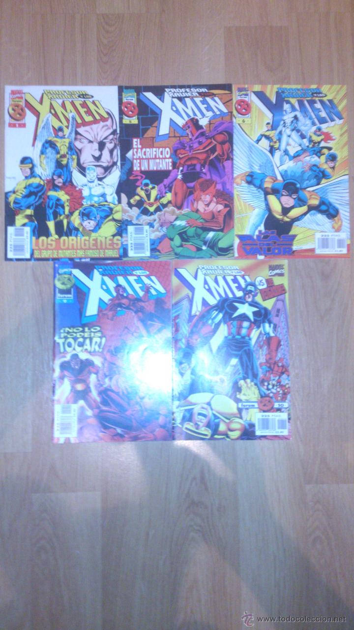 C&oacute;mics: Profesor-X y los X-men. n&ordm;s 1-5-6-9-10 - Foto 1