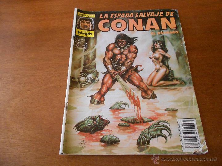 C&oacute;mics: LA ESPADA SALVAJE DE CONAN N&ordm; 114 FORUM - Foto 1