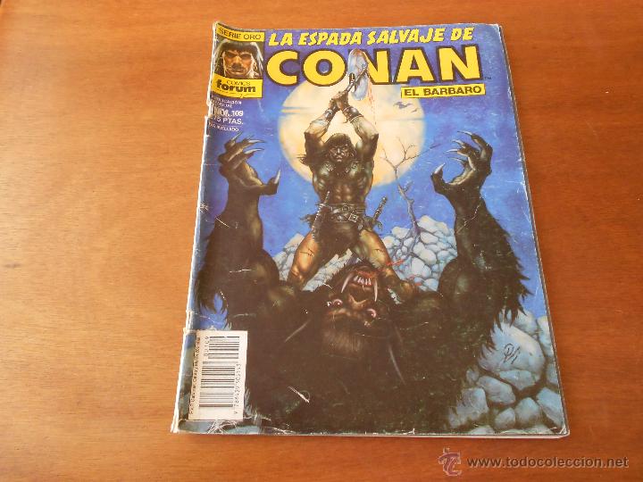C&oacute;mics: LA ESPADA SALVAJE DE CONAN N&ordm; 109 FORUM - Foto 1