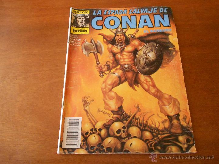 C&oacute;mics: LA ESPADA SALVAJE DE CONAN N&ordm; 126 FORUM - Foto 1