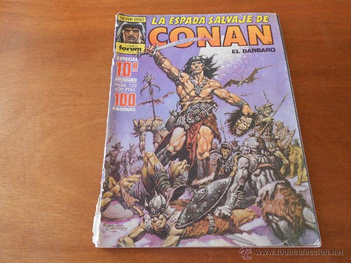 C&oacute;mics: LA ESPADA SALVAJE DE CONAN N&ordm; 122 FORUM - Foto 1