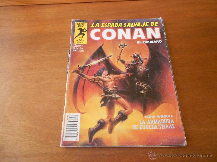 C&oacute;mics: LA ESPADA SALVAJE DE CONAN N&ordm; 34 FORUM - Foto 1