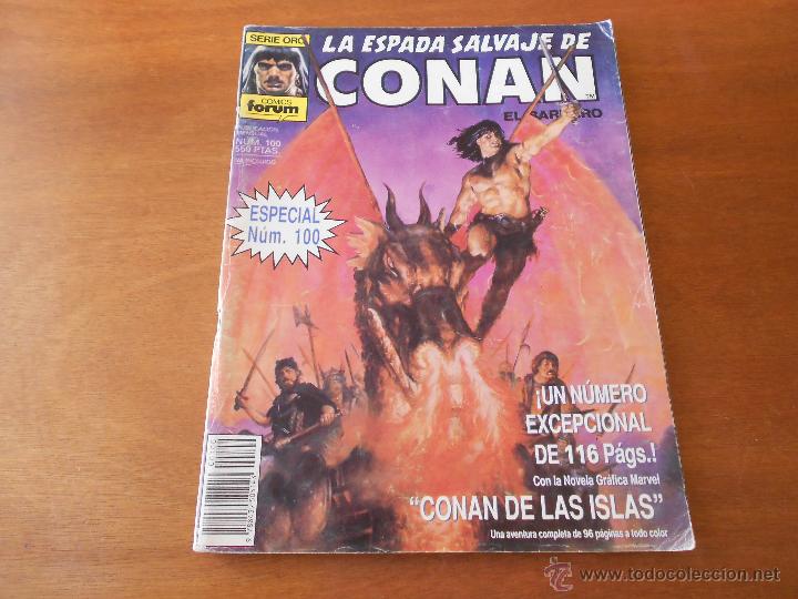 C&oacute;mics: LA ESPADA SALVAJE DE CONAN N&ordm; 100 FORUM - Foto 1
