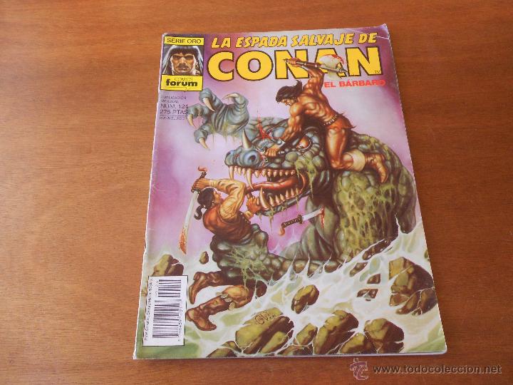C&oacute;mics: LA ESPADA SALVAJE DE CONAN N&ordm; 124 FORUM - Foto 1