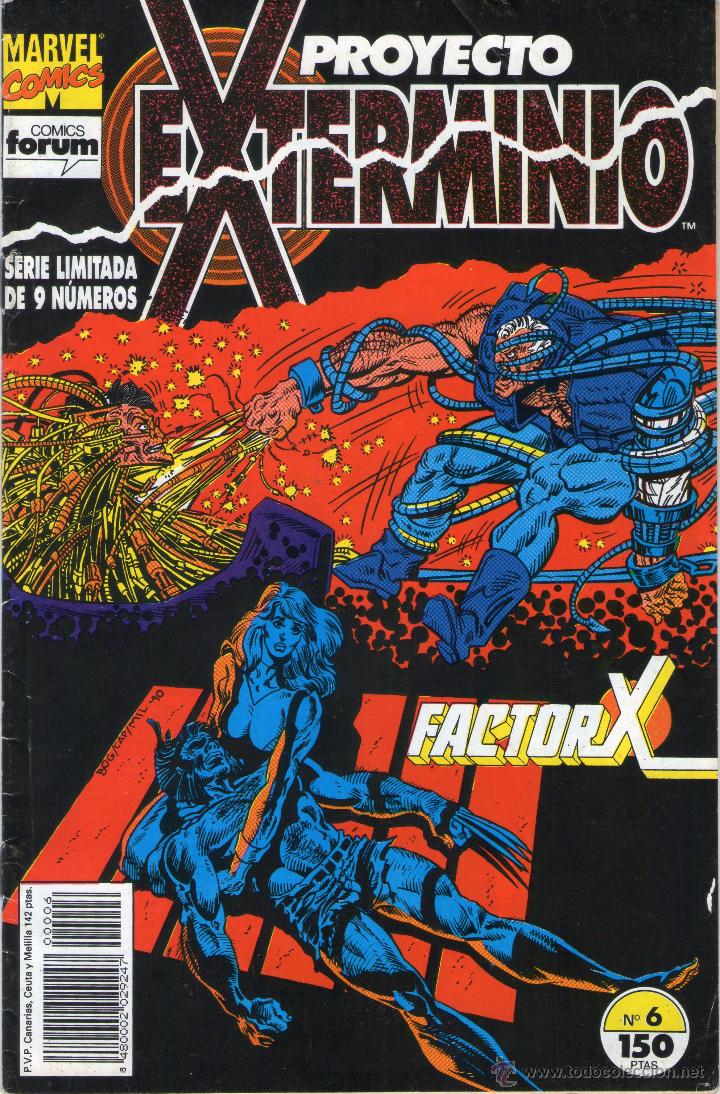 Comics: PROYECTO EXTERMINIO - N&ordm; 6 - COMICS FORUM - PLANETA DE AGOSTINI - A&Ntilde;O 1992.