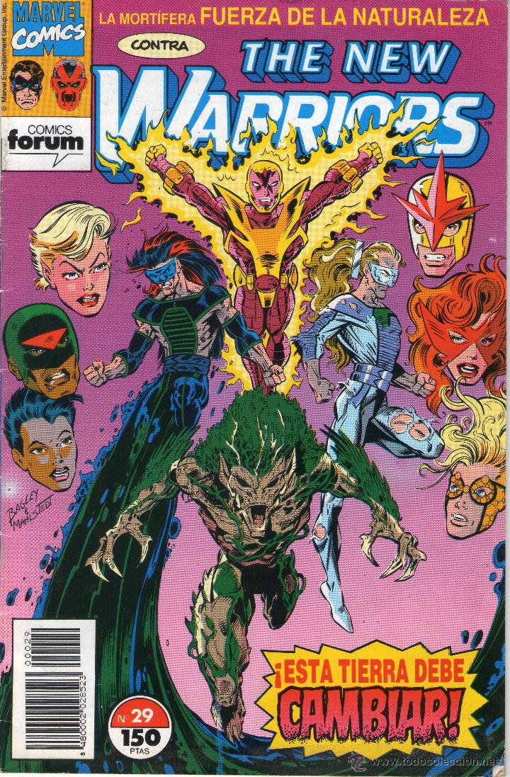 Comics: THE NEW WARRIORS - N&ordm; 29 - COMICS FORUM - PLANETA DE AGOSTINI - A&Ntilde;O 1993.