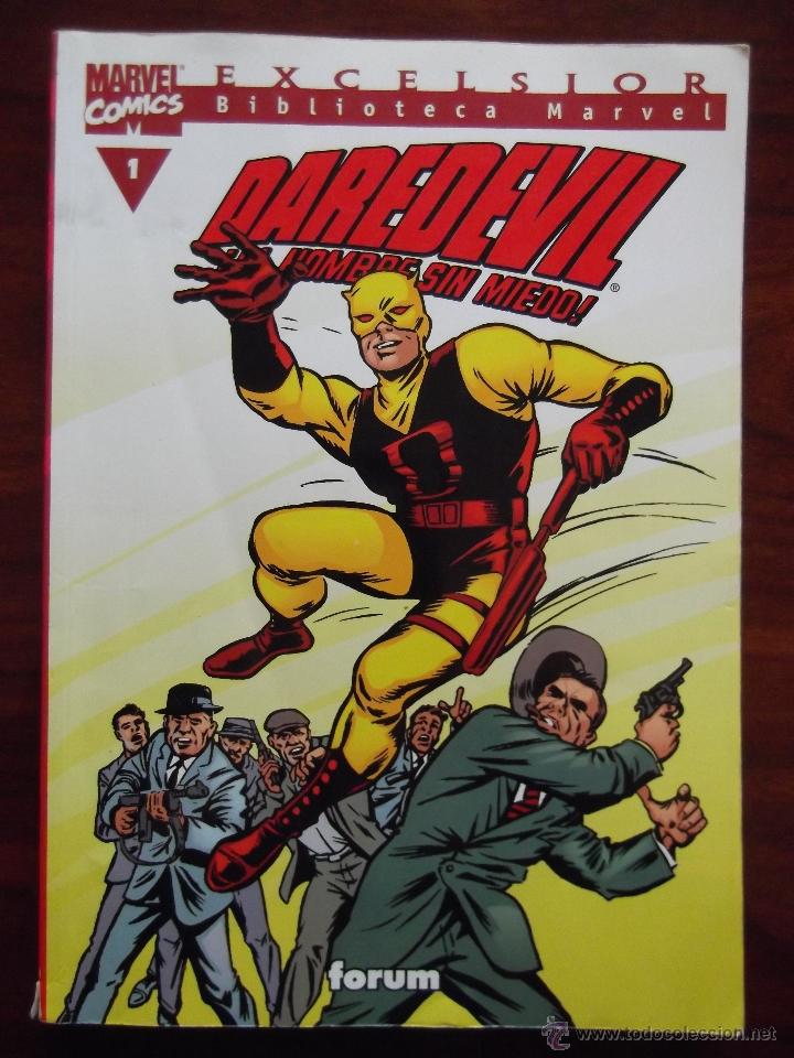 C&oacute;mics: DAREDEVIL N&ordm;1 ( HOMBRE SIN MIEDO ) BIBLIOTECA MARVEL. - Foto 1