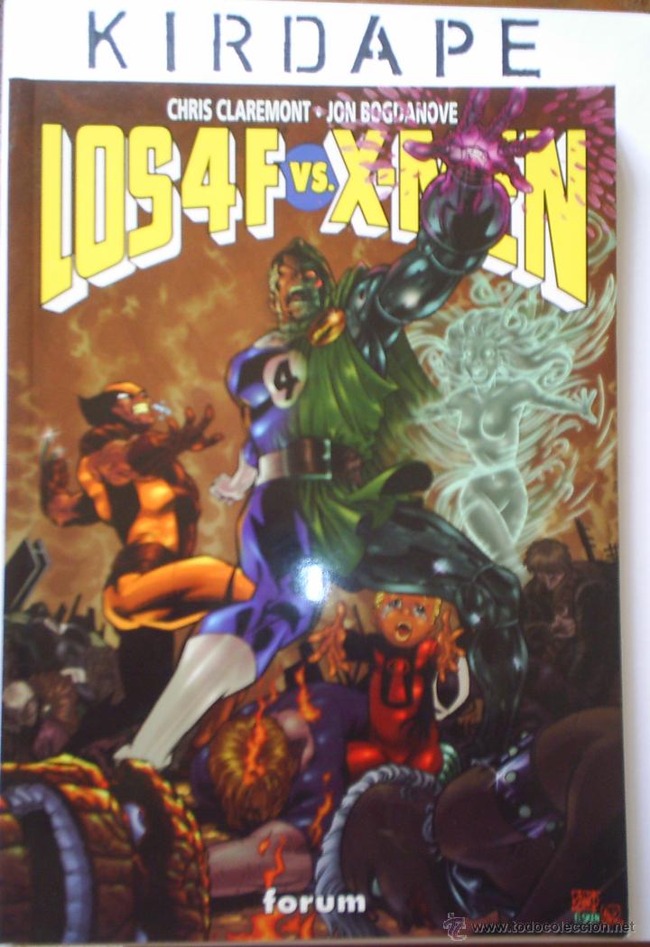 C&oacute;mics: los 4 fant&aacute;sticos vs. x-men - Foto 1