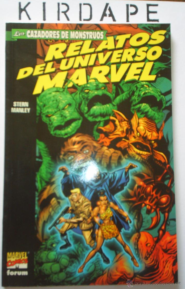 C&oacute;mics: relatos del universo marvel. los cazadores de monstruos - Foto 1