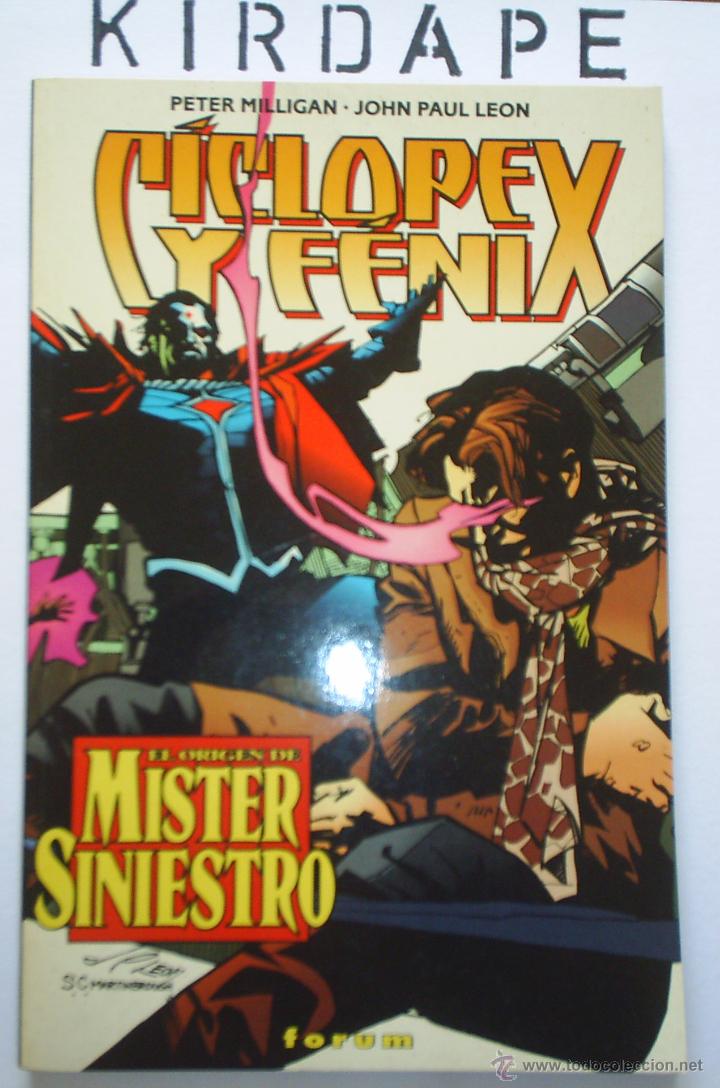 C&oacute;mics: c&iacute;clope y phoenix. el origen de mister siniestro - Foto 1