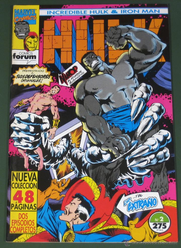 C&oacute;mics: INCREDIBLE HULK & IRON MAN # 2 (MARVEL , PLANETA) - Foto 1