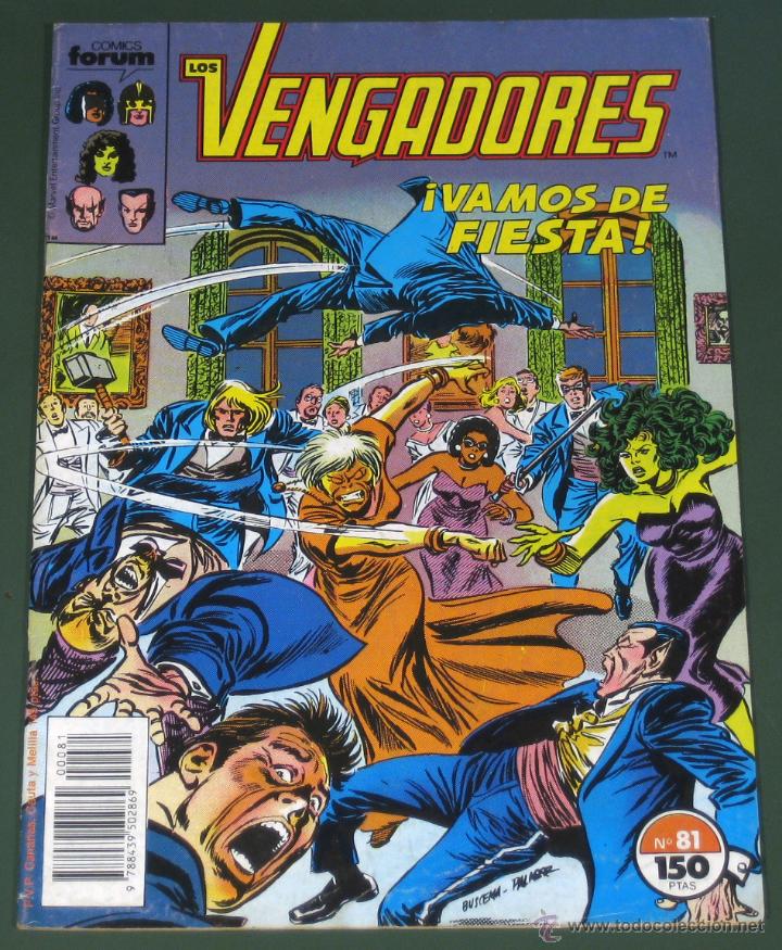 C&oacute;mics: LOS VENGADORES VOL. 1 # 81 (MARVEL / PLANETA) - Foto 1