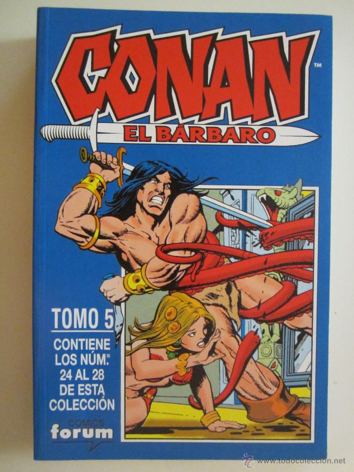 C&oacute;mics: CONAN EL BARBARO FORUM RETAPADO N&ordm; 5 - Foto 1