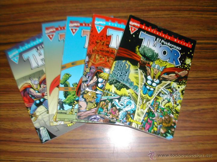 C&oacute;mics: LOTE 5 COMICS. EL PODEROSO THOR. MARVEL COMICS. A&Ntilde;O 2001. C9304. - Foto 1