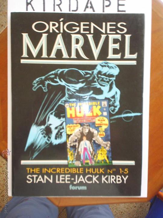 C&oacute;mics: or&iacute;genes marvel. the incredible hulk. n&ordm; 1-5 - Foto 1