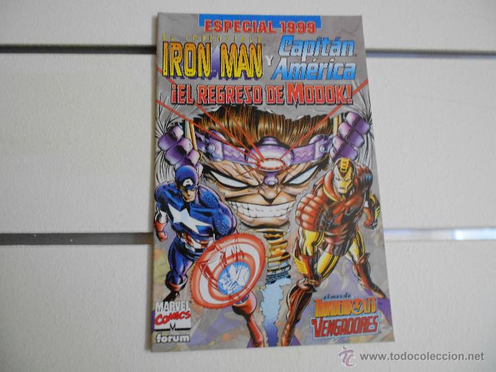 C&oacute;mics: Iron Man y el Capitan America. N&ordm; Especial - Foto 1