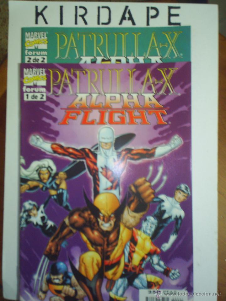 C&oacute;mics: patrulla x y alpha flight 2 numeros colecci&oacute;n completa cj29 - Foto 1
