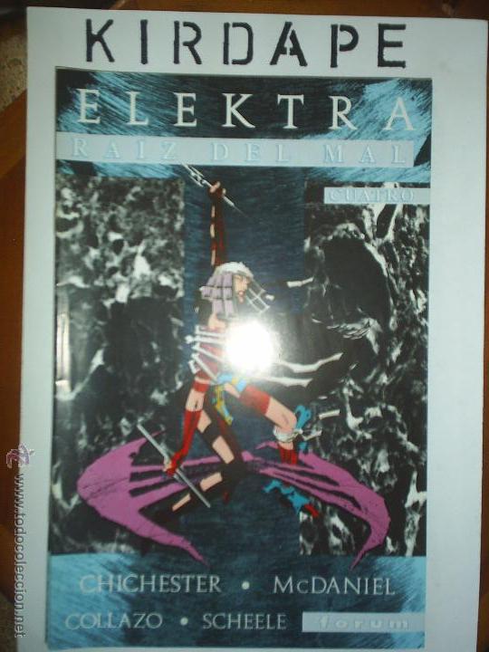 C&oacute;mics: elektra, raiz del mal. 4 n&uacute;meros. colecci&oacute;n completa cj24 - Foto 1