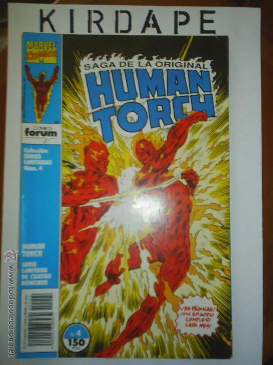 C&oacute;mics: saga de la original human torch, colecci&oacute;n completa, 4 n&uacute;meros cj24 - Foto 1