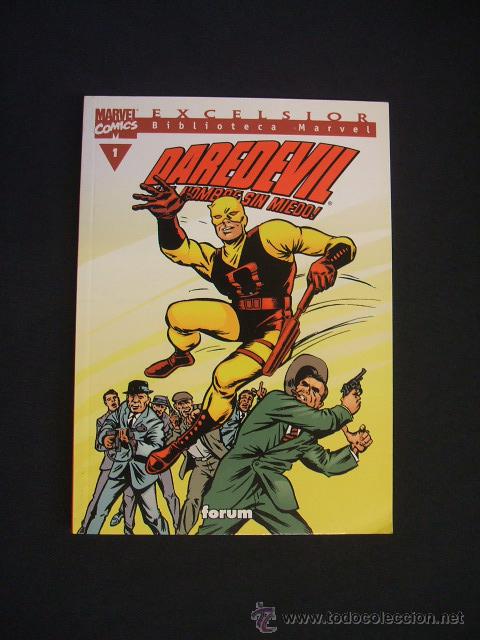 C&oacute;mics: BIBLIOTECA MARVEL - DAREDEVIL - N&ordm; 1 - FORUM - - Foto 1
