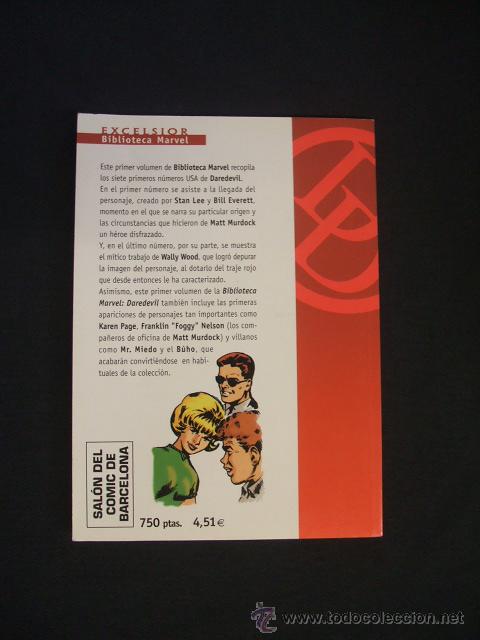 C&oacute;mics: BIBLIOTECA MARVEL - DAREDEVIL - N&ordm; 1 - FORUM - - Foto 2