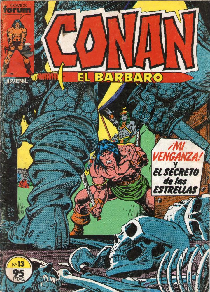 C&oacute;mics: CONAN EL B&Aacute;RBARO - N&ordm; 13 - COMICS FORUM - A&Ntilde;OS 80. - Foto 1