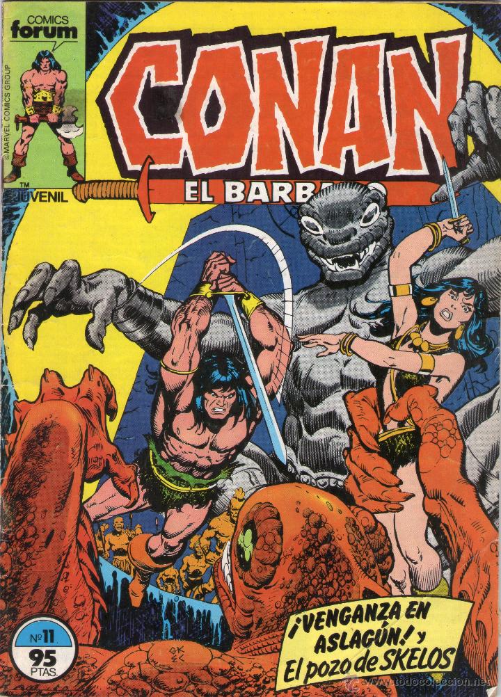 C&oacute;mics: CONAN EL B&Aacute;RBARO - N&ordm; 11 - COMICS FORUM - A&Ntilde;OS 80. - Foto 1