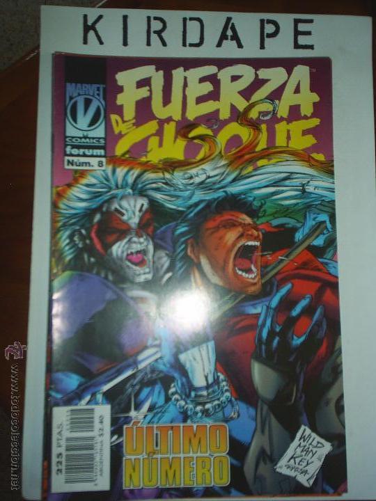 C&oacute;mics: fuerza de choque. 8 n&uacute;meros, colecci&oacute;n completa cj16 - Foto 1
