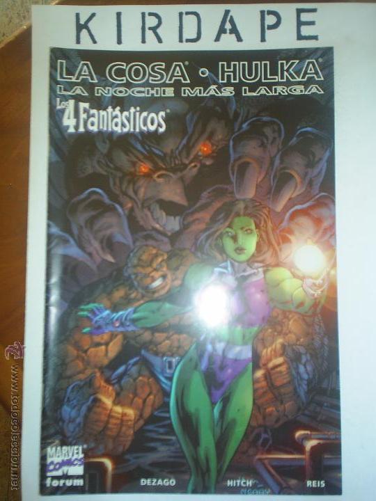 C&oacute;mics: los 4 fant&aacute;sticos. la cosa y hulka - Foto 1