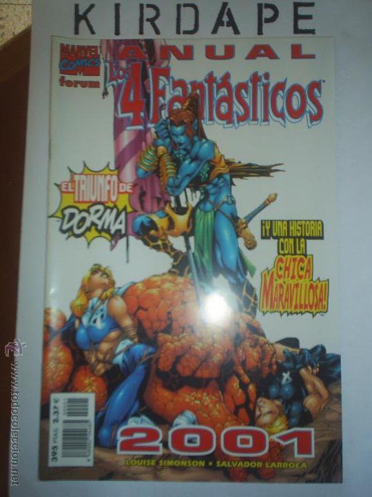 C&oacute;mics: los 4 fantasticos. anual 2001 cj24 - Foto 1