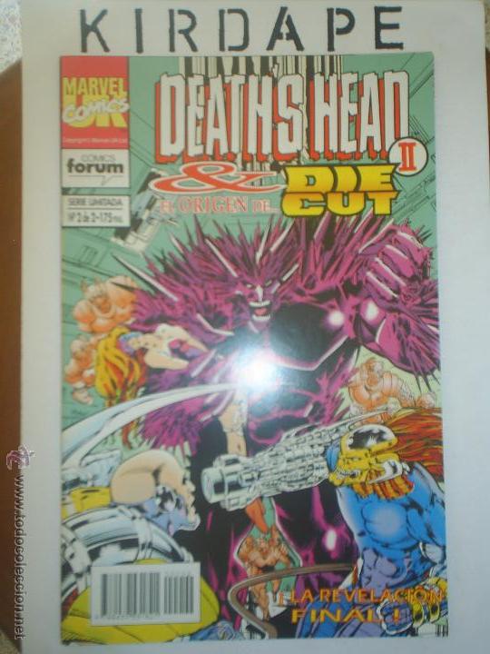 C&oacute;mics: deaths head y el origen de die cut. 2 n&uacute;meros, colecci&oacute;n completa cj28 - Foto 1