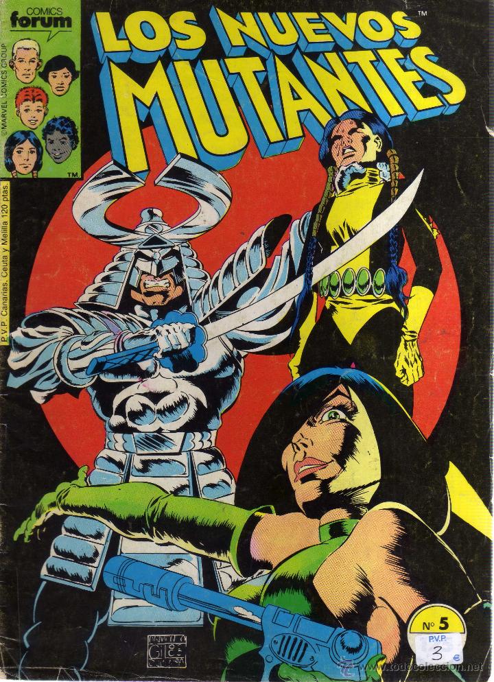 C&oacute;mics: LOS NUEVOS MUTANTES N&Uacute;MERO 5 - CJ139 - Foto 1