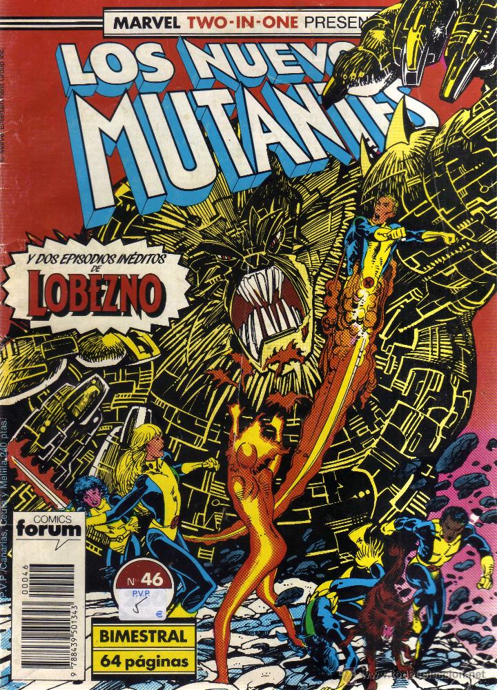 C&oacute;mics: LOS NUEVOS MUTANTES N&Uacute;MERO 46 - CJ139 - Foto 1